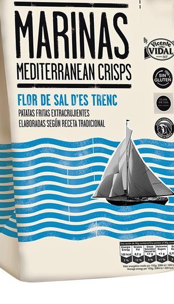 Patatas Flor de sal d'es trenc